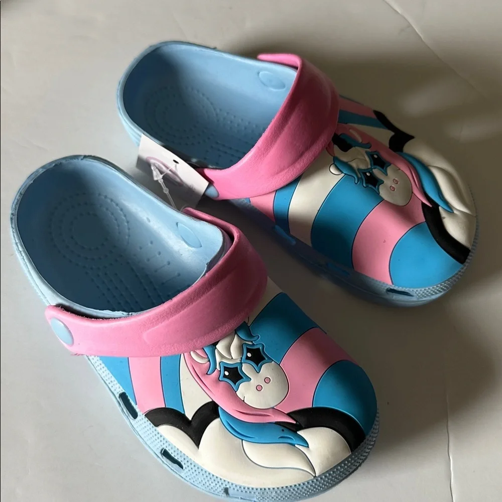 Girls Toddlers Unicorn Clog Sandals Size 29